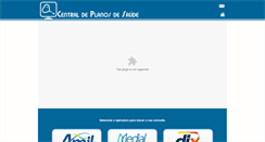Desktop Screenshot of centraldeplanosdesaude.net